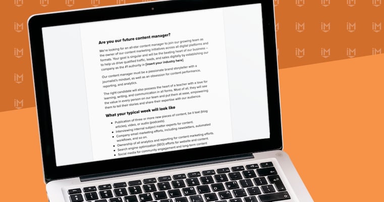 How to Hire & Onboard a Content Manager (with Job Posting & Description)