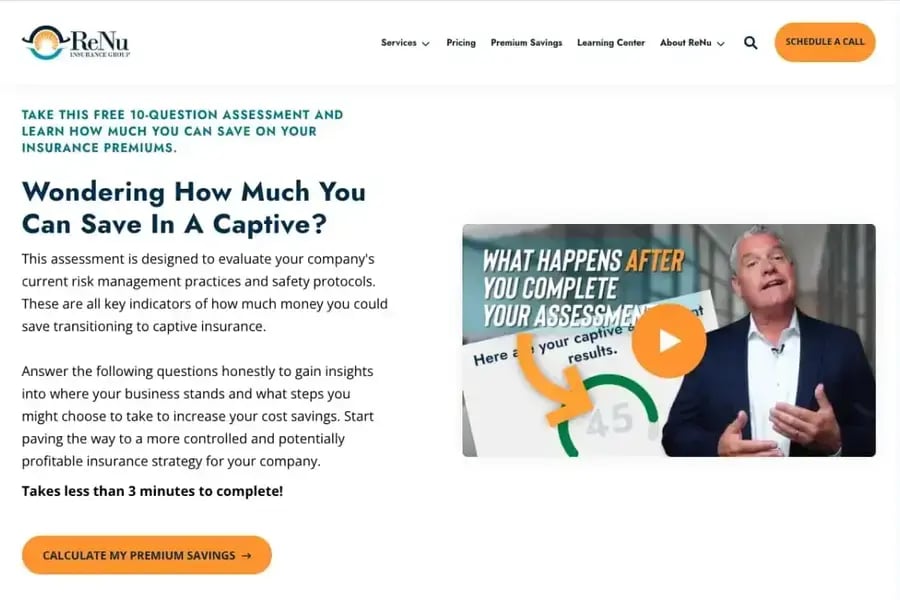 ReNu Captive Assessment